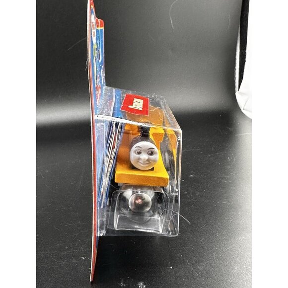 NWT Duncan Thomas Wooden Railway Train NOS Learning Curve Engine 2005 Yellow - Picture 4 of 16